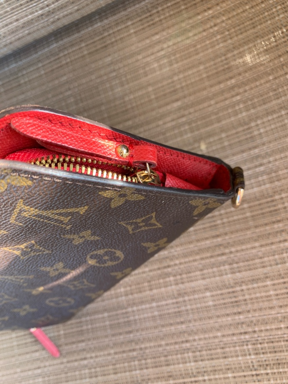 Louis Vuitton Monogram large Wallet Red interior - Picture 5 of 7